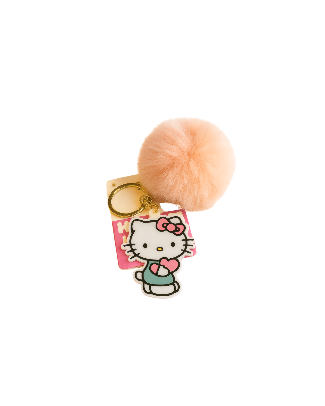 Pom Pom Hello Kitty Porte-clés