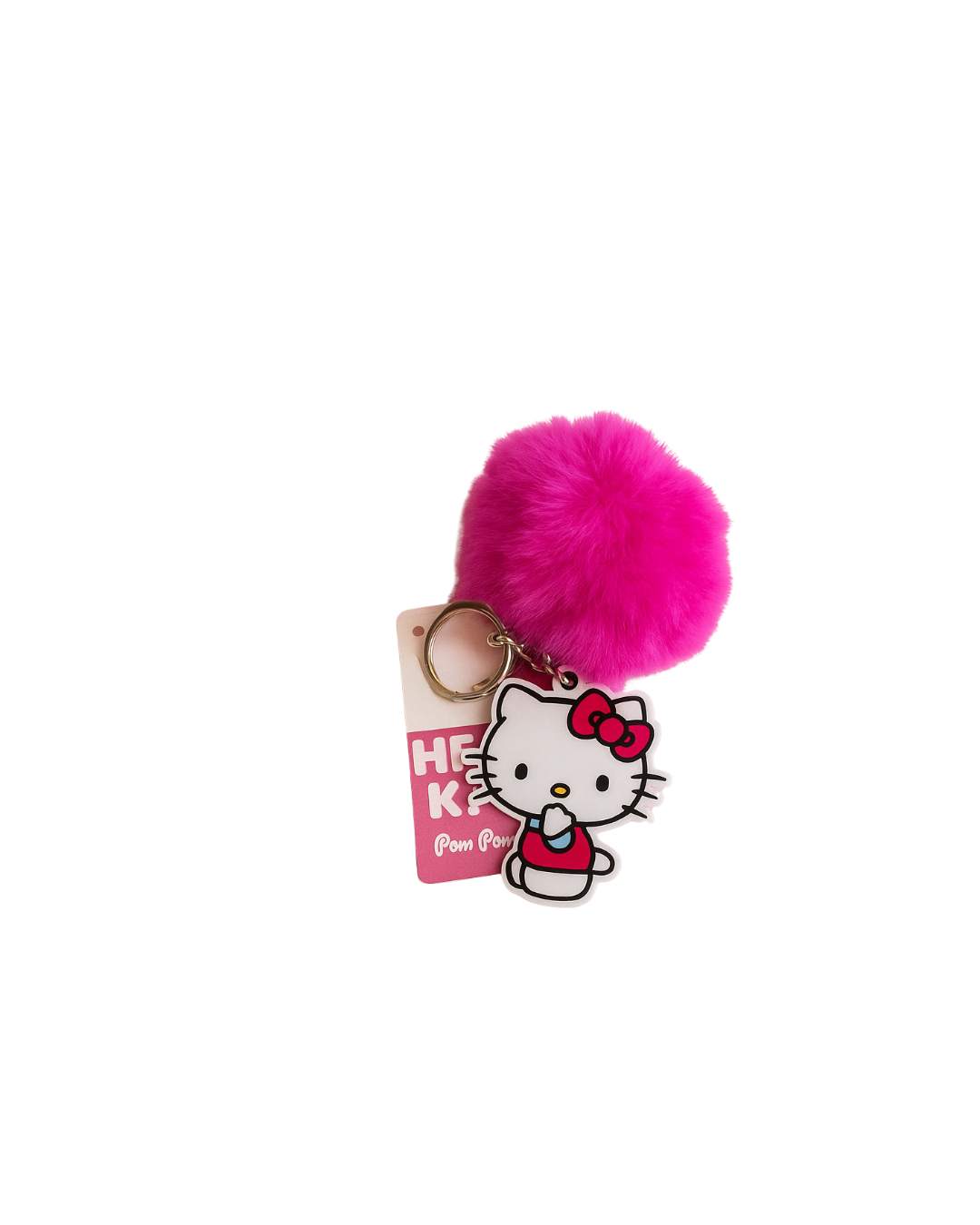 Pom Pom Hello Kitty Porte-clés