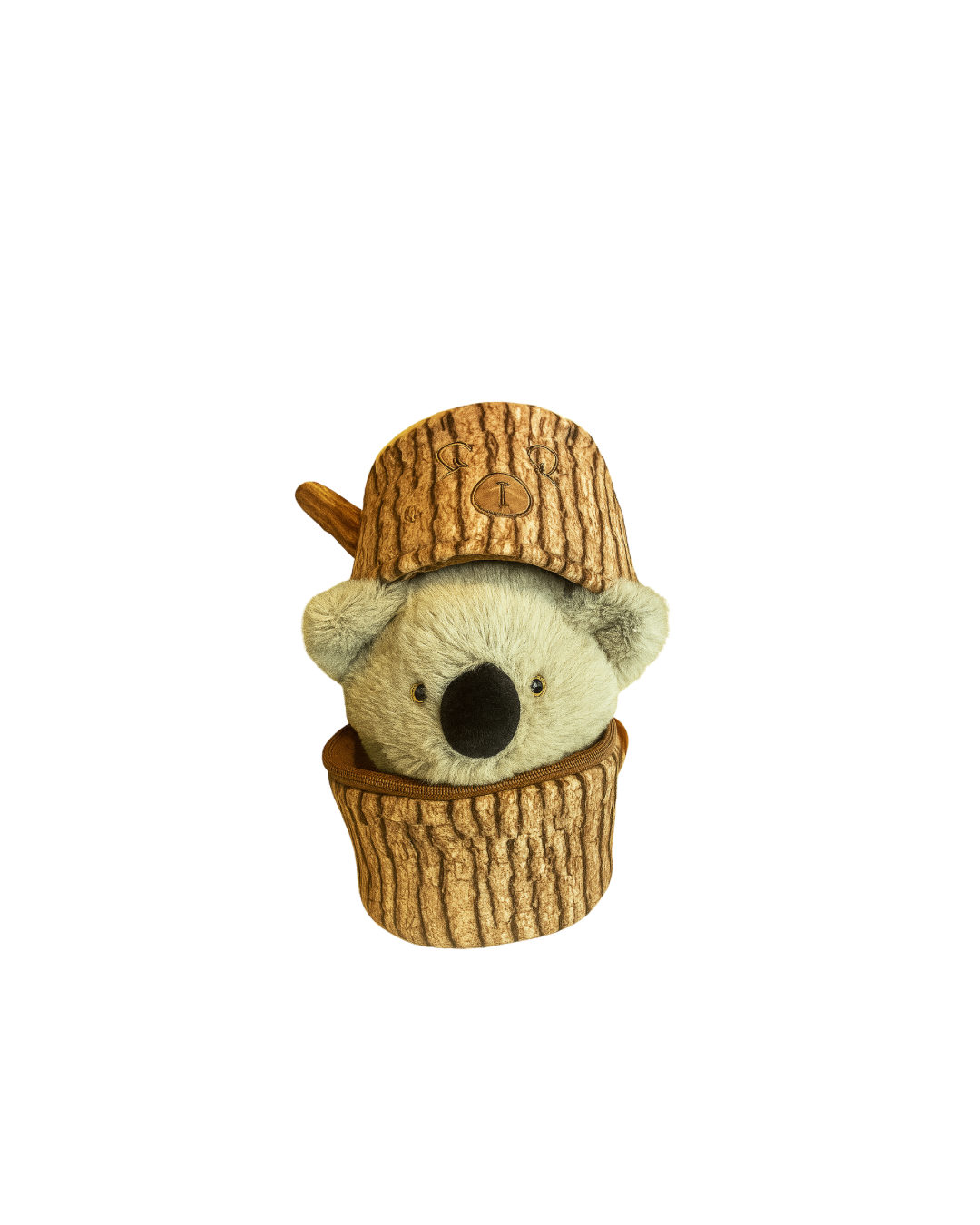 Animals In Tree Trunk 23cm